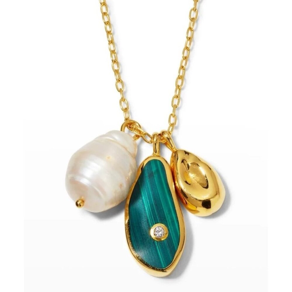 ✨ NEW Pamela Love Pilar Charm Cluster Necklace